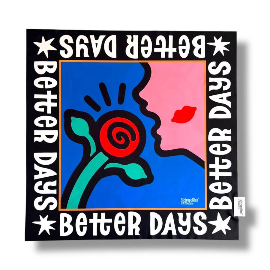 MetropolitanCROSSbottle 55cm角 MCB552123 / BETTER DAYS / 5eL メガネ拭き メトロポリタンクロスボトル |  | 06