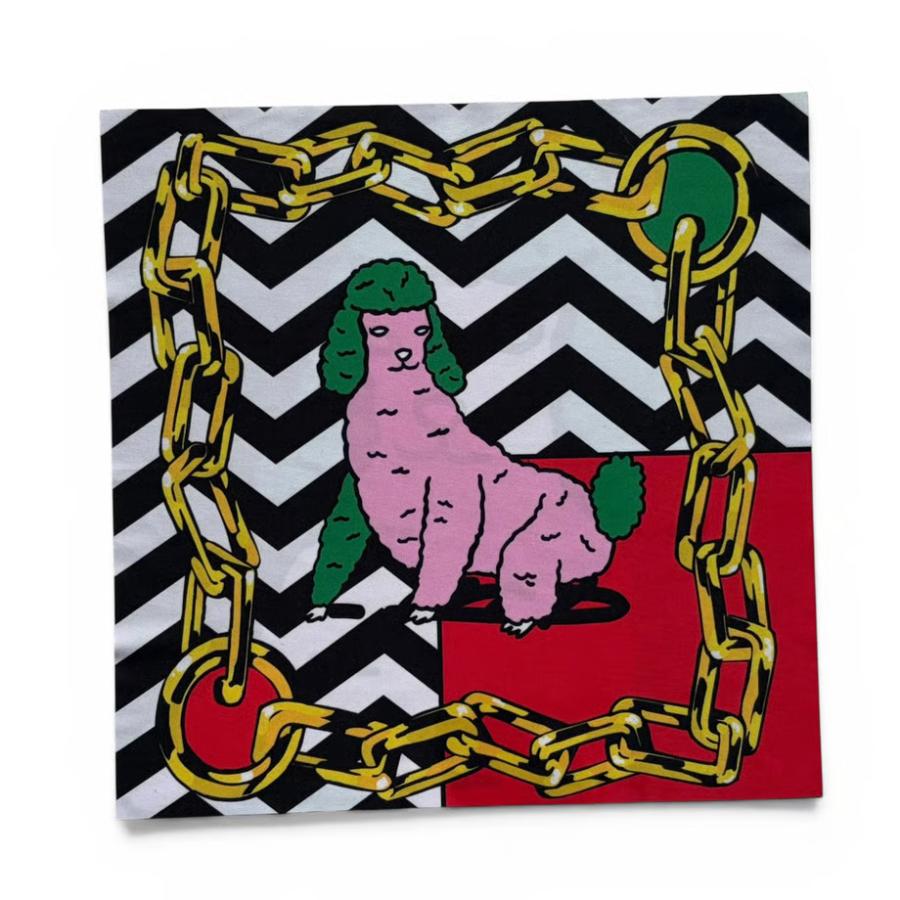 MetropolitanCROSSbottle 30cm角 MCB-30-64 / Posh dog / IKER MURO メガネ拭き メトロポリタンクロスボトル |  | 03