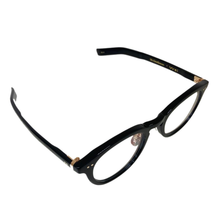 Mr.Gentleman EYEWEAR ミスタージェントルマンアイウェア wink Col.A 黒 "Wei"コラボモデル メガネ ボストンタイプ 正規取扱店 | MISTERGENTLEMAN | 03