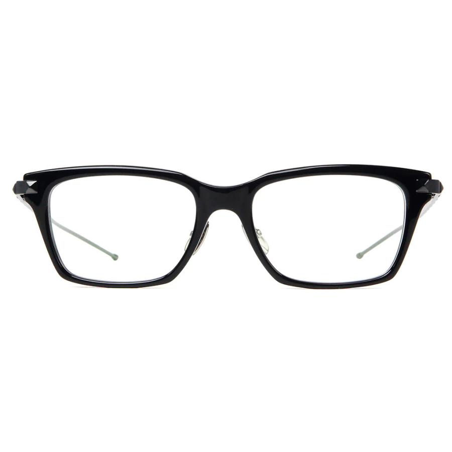 Mr.Gentleman EYEWEAR ミスタージェントルマンアイウェア MICK Col.I Black/Matte Black temple 黒ブラック メガネ スクエアタイプ 正規取扱店 | MISTERGENTLEMAN | 01