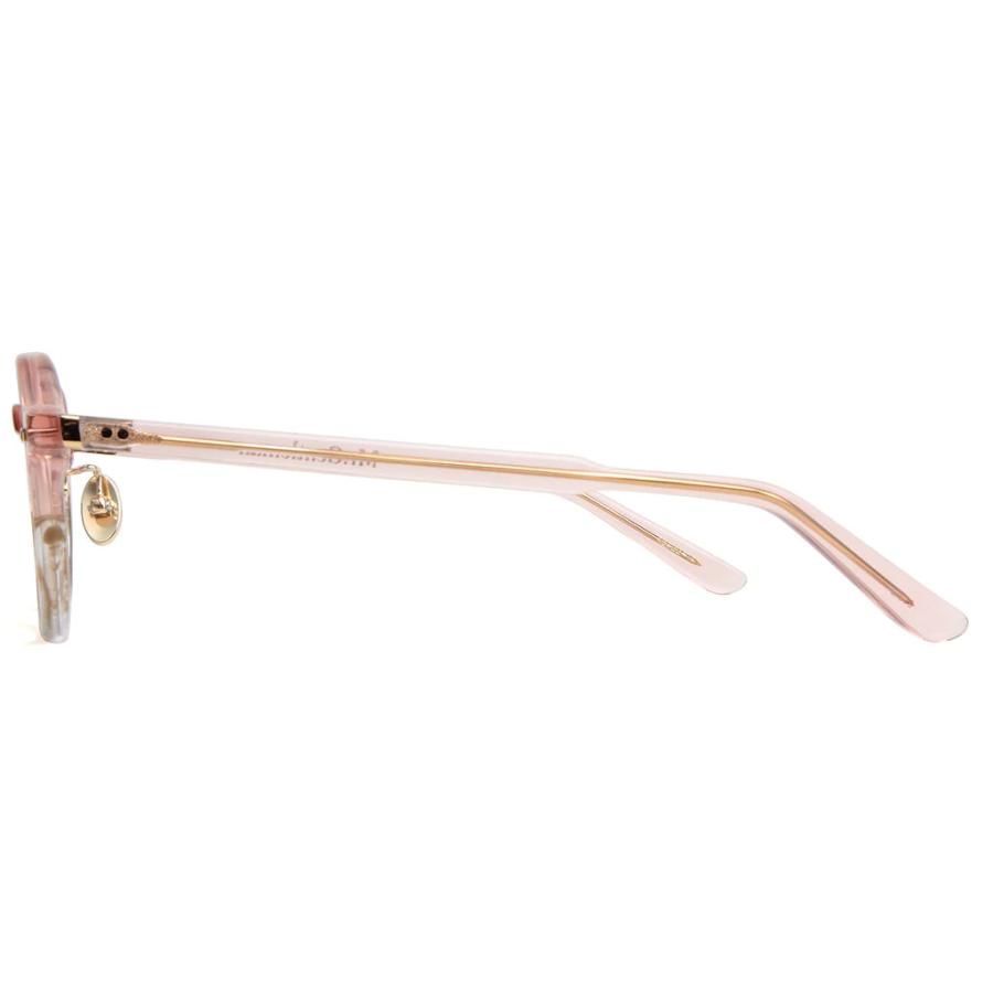Mr.Gentleman EYEWEAR CARROLL Col.E  Clear Pink to Light Brown ピンク×ブラウン メガネ クラウンパント ミスタージェントルマンアイウェア 正規取扱店 | MISTERGENTLEMAN | 02