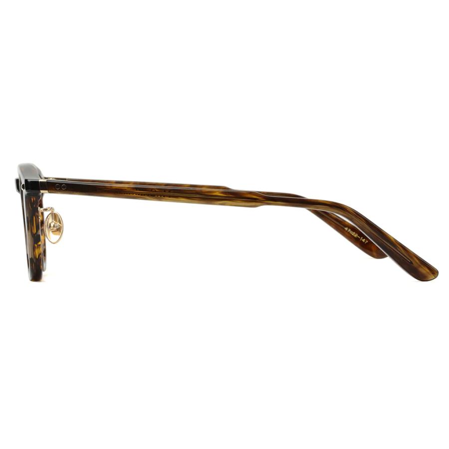 Mr.Gentleman EYEWEAR ミスタージェントルマンアイウェア JBD Col.C Yellow Brown Marble メガネ ウェリントンタイプ 正規取扱店の画像