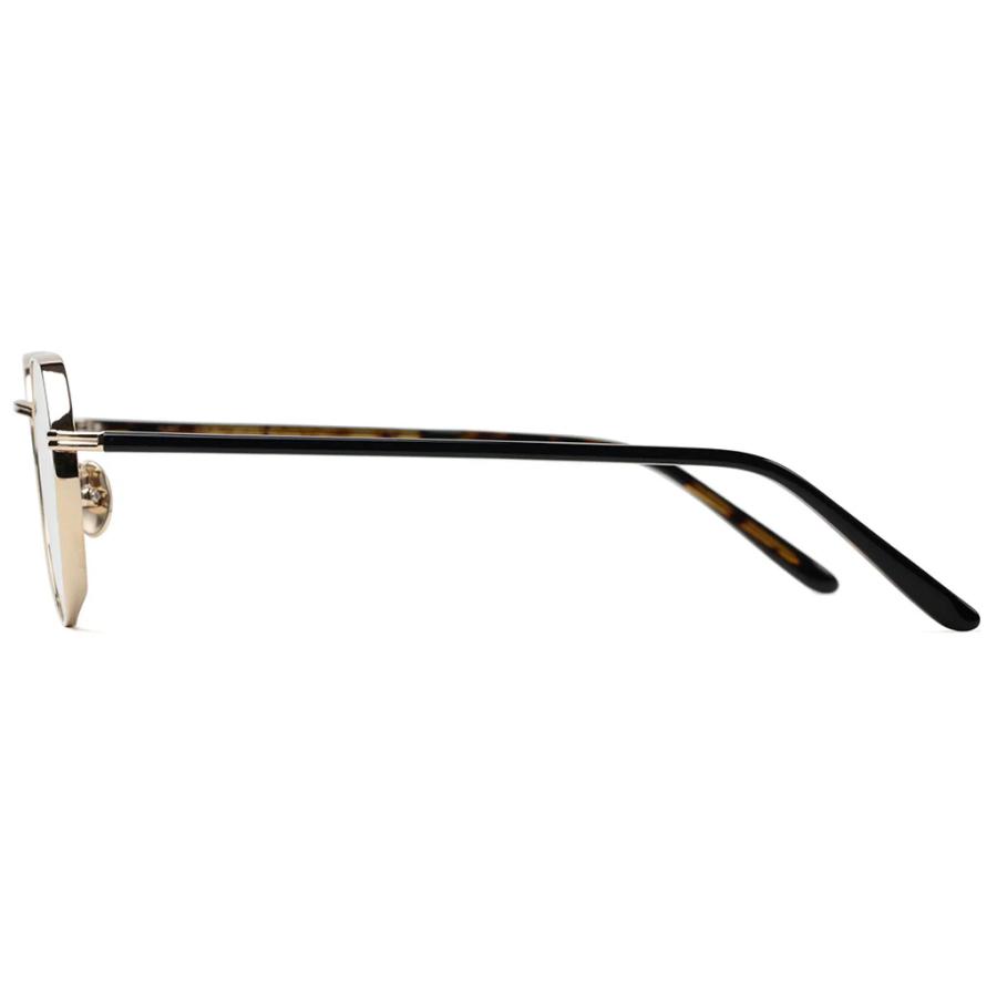 Mr.Gentleman EYEWEAR ミスタージェントルマンアイウェア CLINT/クリント Col.B Gold - Black & Havana メガネ クラウンパント 正規取扱店 | MISTERGENTLEMAN | 02