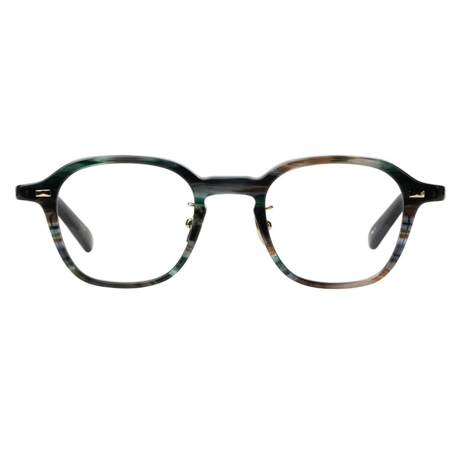 Mr.Gentleman EYEWEAR ミスタージェントルマンアイウェア SALINGER Col.J Native Green 緑×茶系 メガネ スクエアタイプ 正規取扱店 | MISTERGENTLEMAN | 01