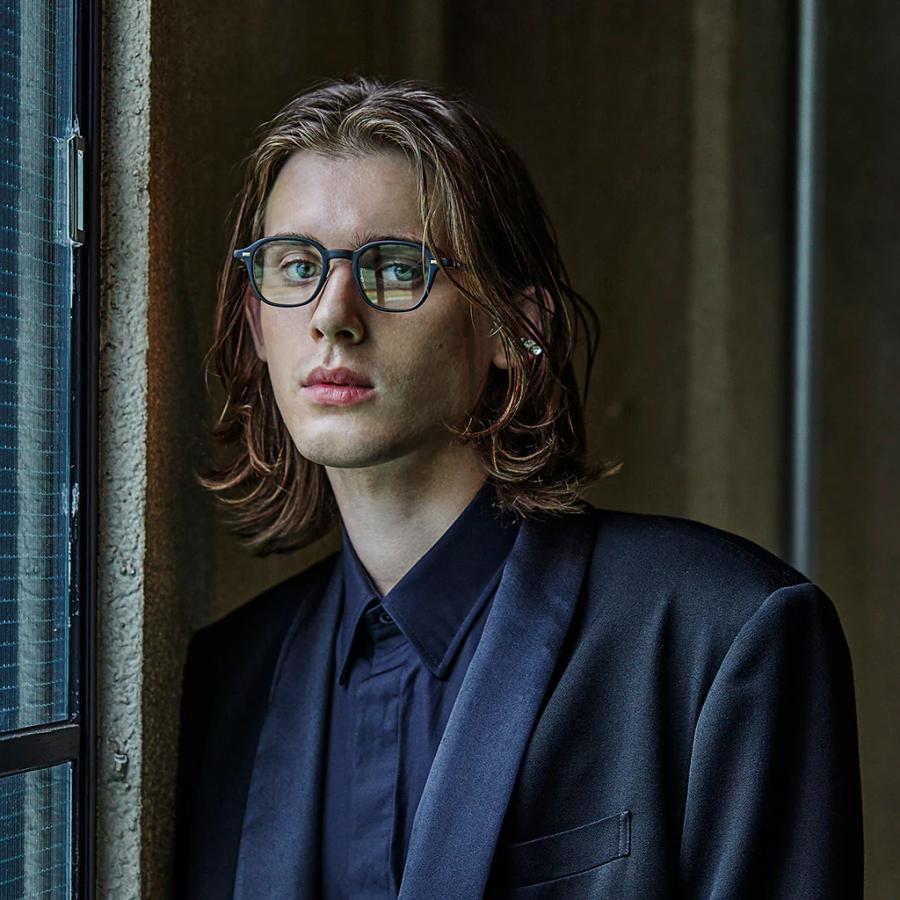 Mr.Gentleman EYEWEAR ミスタージェントルマンアイウェア SALINGER Col.J Native Green 緑×茶系 メガネ スクエアタイプ 正規取扱店 | MISTERGENTLEMAN | 05