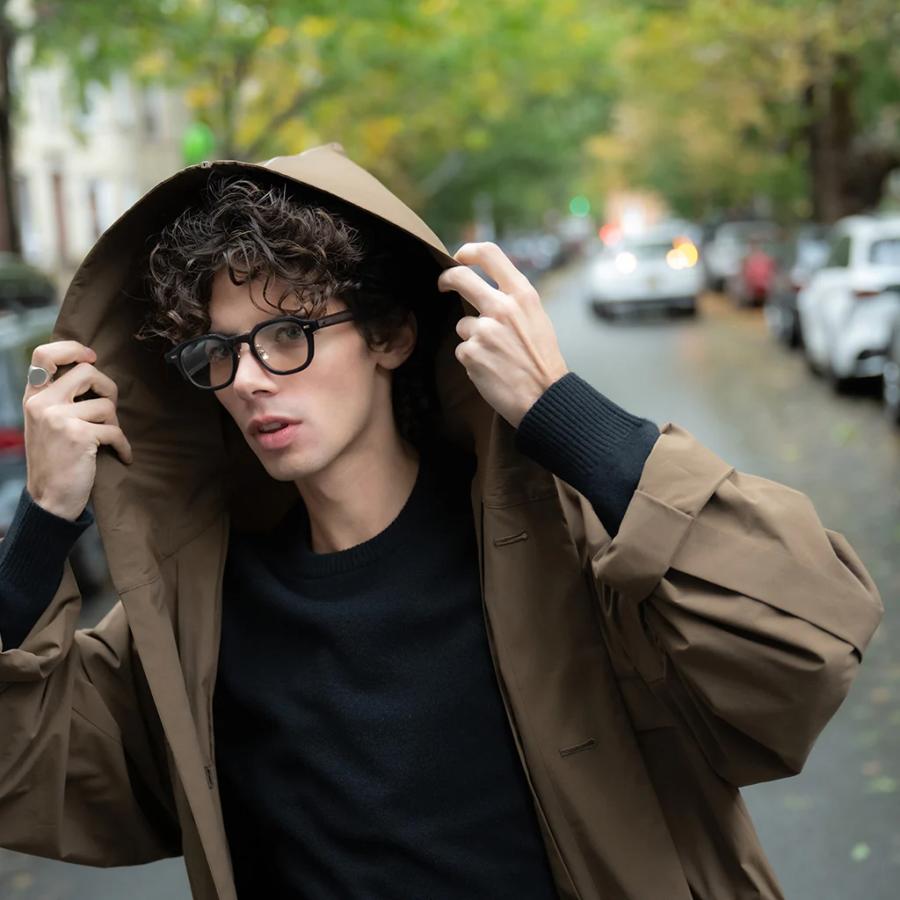 Mr.Gentleman EYEWEAR ミスタージェントルマンアイウェア GREGORY/グレゴリー 48mm Col.D  Camel Tree 茶系 メガネ スクエアタイプ 正規取扱店 | MISTERGENTLEMAN | 04