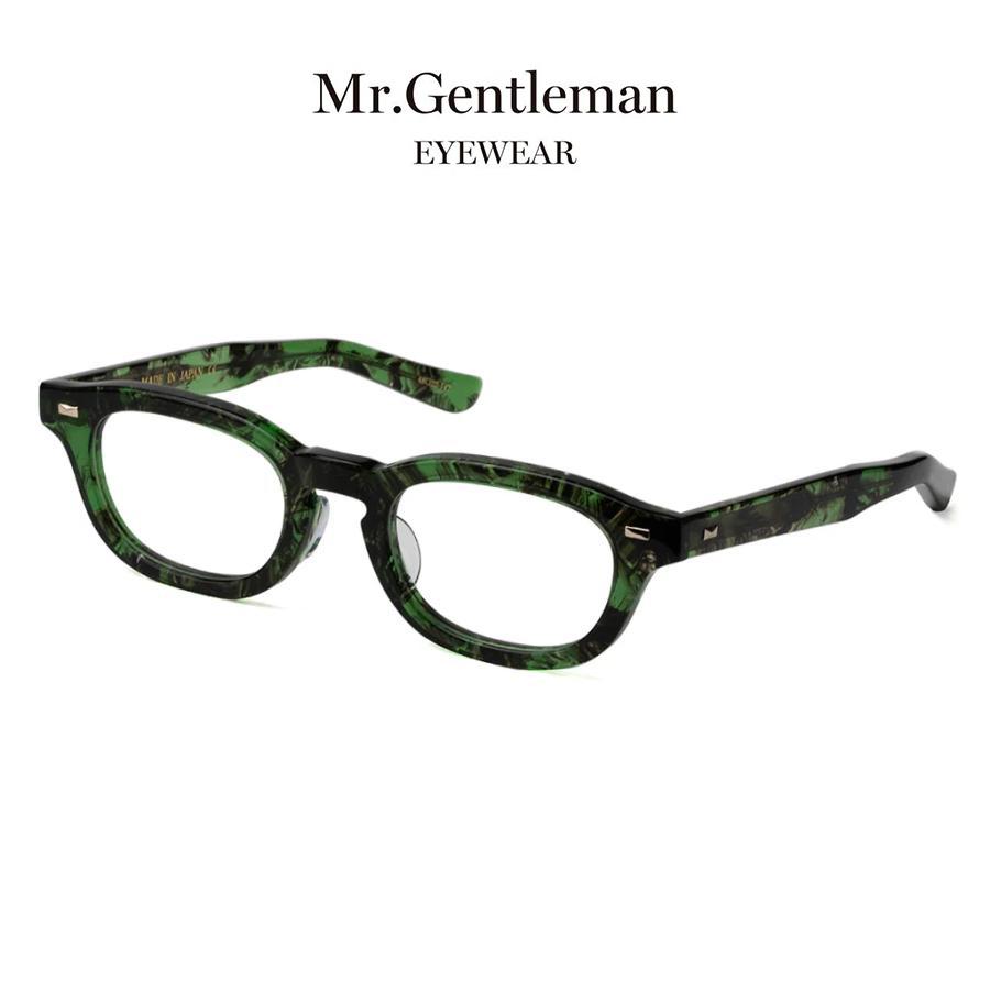 Mr.Gentleman EYEWEAR ミスタージェントルマンアイウェア Jr./ジュニア Col.E  Green Tree グリーン系 メガネ ウェリントンタイプ 正規取扱店 | MISTERGENTLEMAN