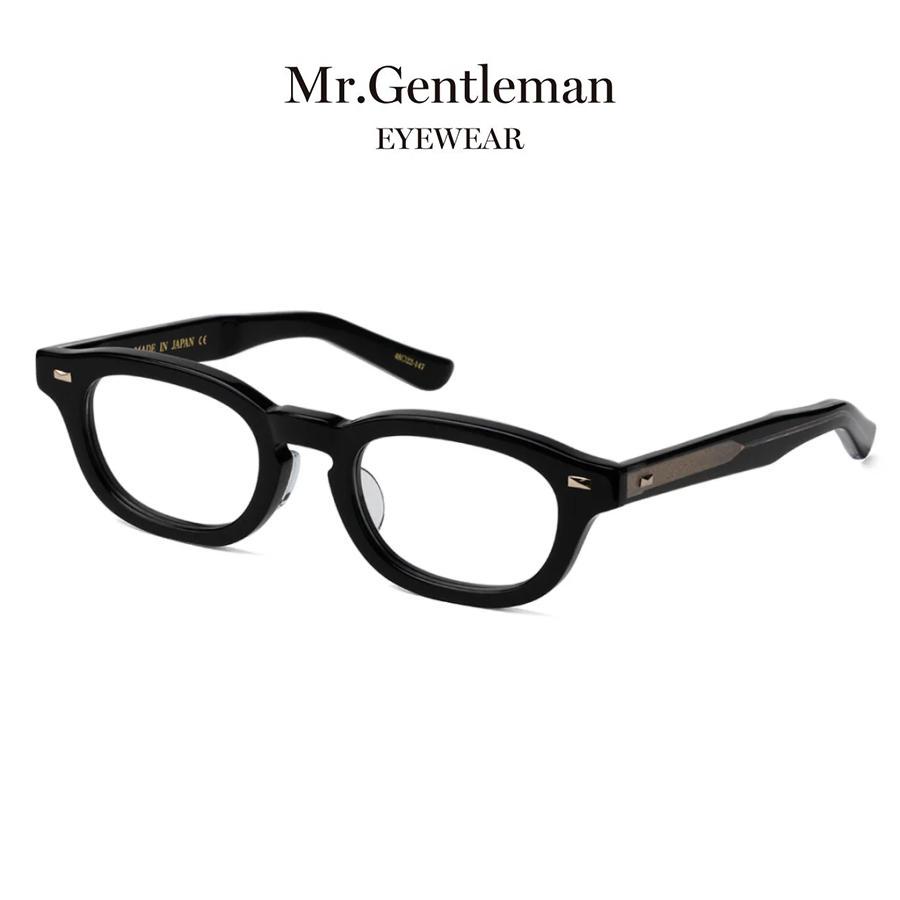 Mr.Gentleman EYEWEAR ミスタージェントルマンアイウェア Jr./ジュニア Col.A Black & Clear 黒 メガネ ウェリントンタイプ 正規取扱店 | MISTERGENTLEMAN