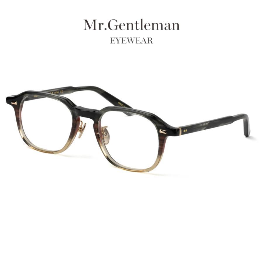 Mr.Gentleman EYEWEAR HEMINGWAY2/ヘミングウェイ2 Col.E Jumble2 ミックス茶系 メガネ ティアドロップタイプ ミスタージェントルマンアイウェア 正規取扱店 | MISTERGENTLEMAN