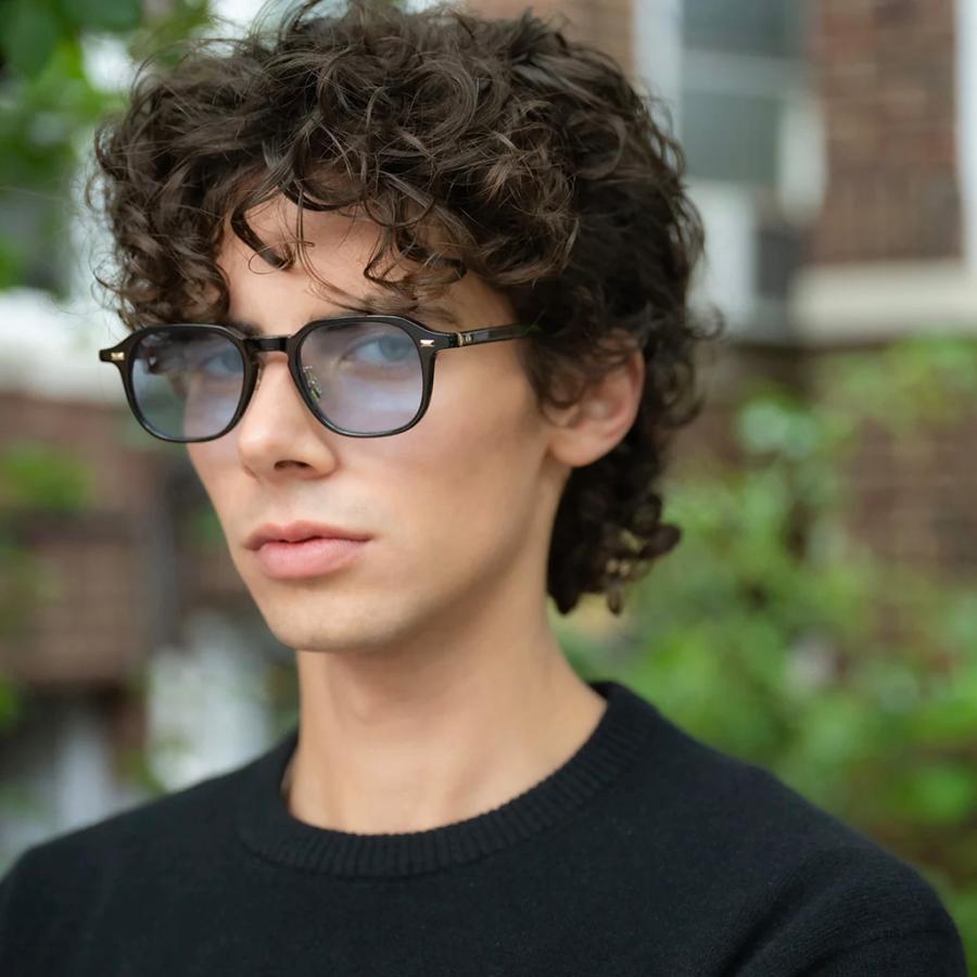 Mr.Gentleman EYEWEAR HEMINGWAY2/ヘミングウェイ2 Col.E Jumble2 ミックス茶系 メガネ ティアドロップタイプ ミスタージェントルマンアイウェア 正規取扱店 | MISTERGENTLEMAN | 05