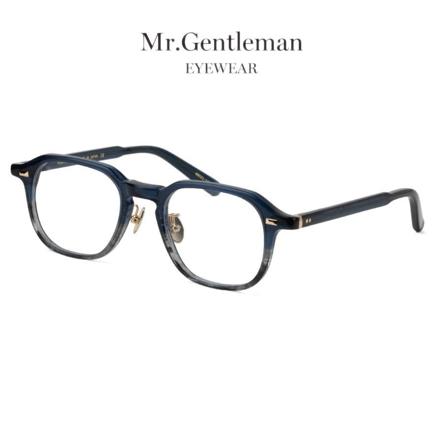 Mr.Gentleman EYEWEAR HEMINGWAY2/ヘミングウェイ2 Col.D Blue to Grey Marble メガネ ティアドロップタイプ ミスタージェントルマンアイウェア 正規取扱店 | MISTERGENTLEMAN