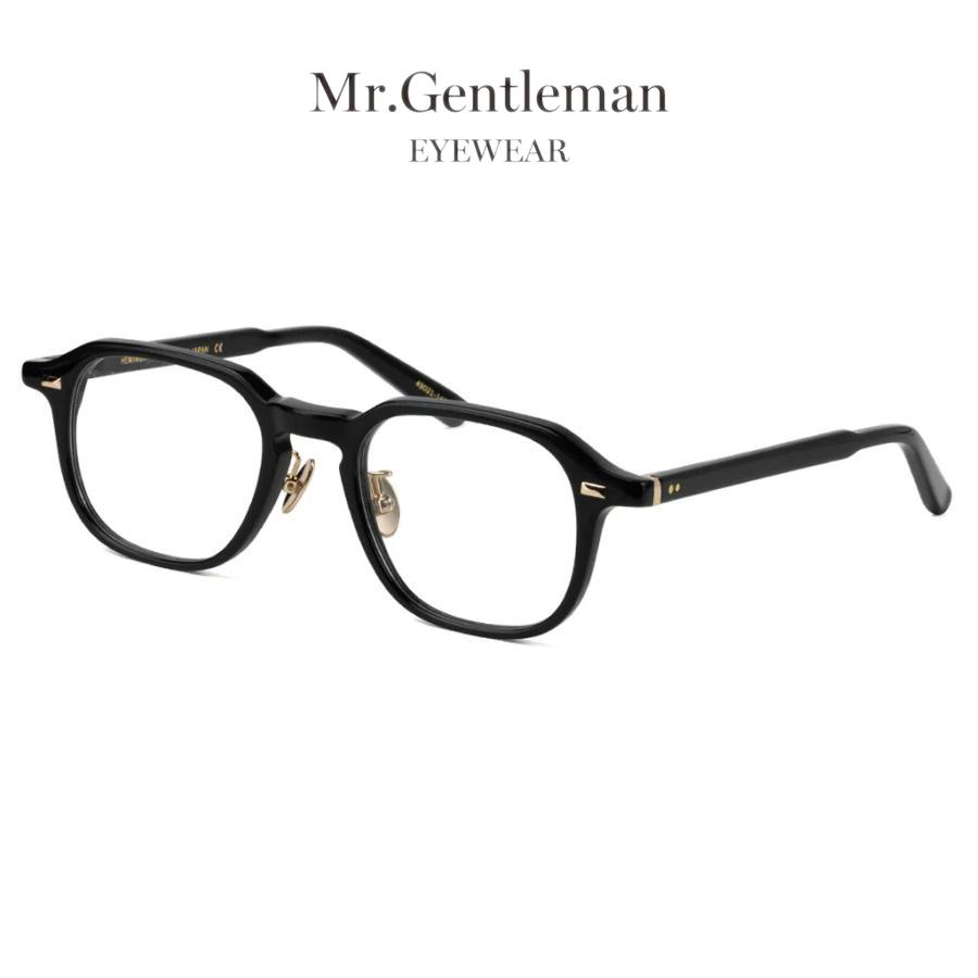 Mr.Gentleman EYEWEAR HEMINGWAY2/ヘミングウェイ2 Col.A Black メガネ 黒 ティアドロップタイプ ミスタージェントルマンアイウェア 正規取扱店 | MISTERGENTLEMAN