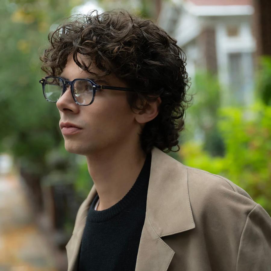 Mr.Gentleman EYEWEAR HEMINGWAY2/ヘミングウェイ2 Col.A Black メガネ 黒 ティアドロップタイプ ミスタージェントルマンアイウェア 正規取扱店 | MISTERGENTLEMAN | 04