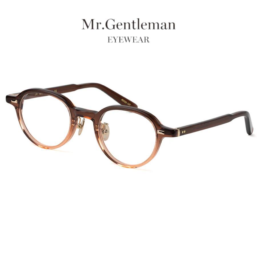 Mr.Gentleman EYEWEAR LIV/リブ Col.E Moca2 コーヒーカラー メガネ ボストンタイプ ミスタージェントルマンアイウェア 正規取扱店 | MISTERGENTLEMAN