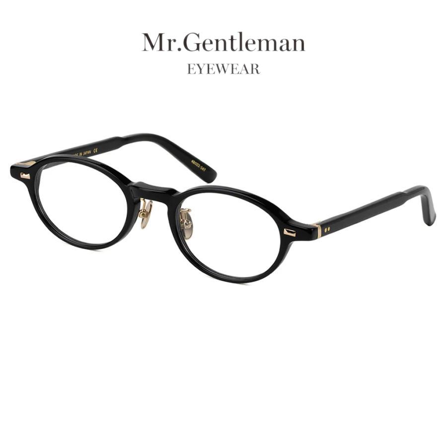 Mr.Gentleman EYEWEAR WALTER/ウォルター Col.A Black 黒 メガネ オーバルタイプ ミスタージェントルマンアイウェア 正規取扱店 | MISTERGENTLEMAN