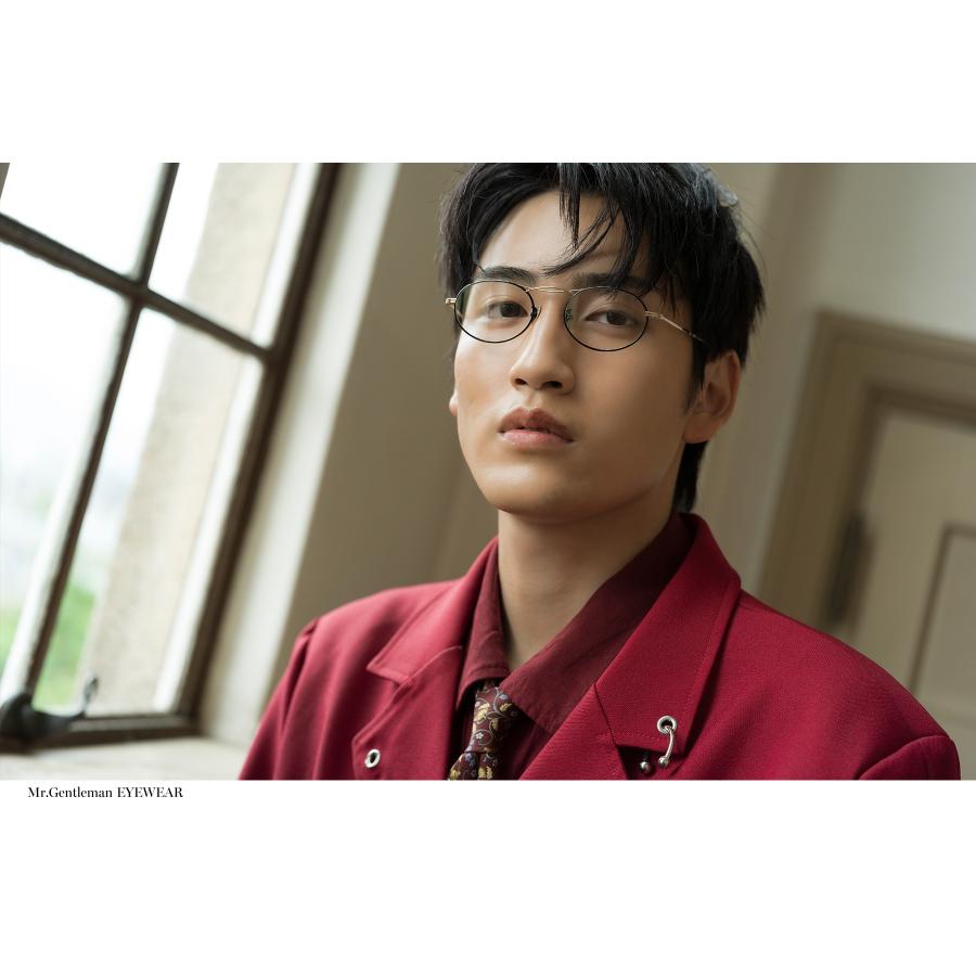 Mr.Gentleman EYEWEAR TATSUYA/タツヤ Col.C Black&Gold Gradation 黒&ゴールド チタン ミスタージェントルマン 正規取扱店 | MISTERGENTLEMAN | 04
