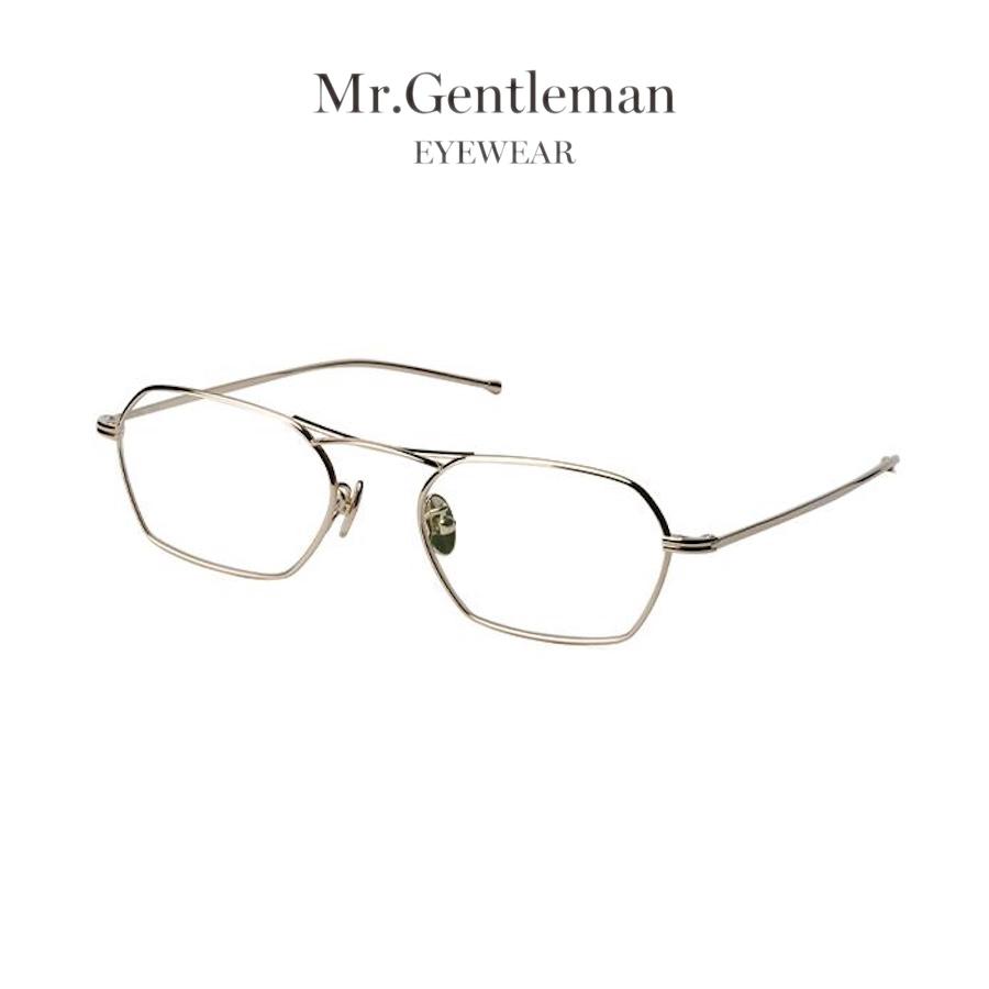 Mr.Gentleman EYEWEAR TERUCHAN/テルチャン Col.A Gold ゴールド チタンフレーム ミスタージェントルマン 正規取扱店 | MISTERGENTLEMAN