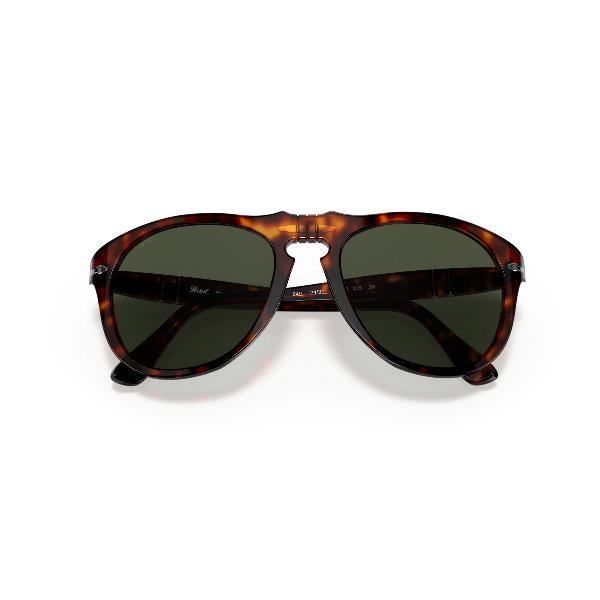 Persol ペルソール ティアドロップタイプ PO0649 Col.24/31 (フレーム:ハバナ-茶、レンズ:グリーン) サングラス スティーブ・マックイーン 正規輸入品｜e-second｜02