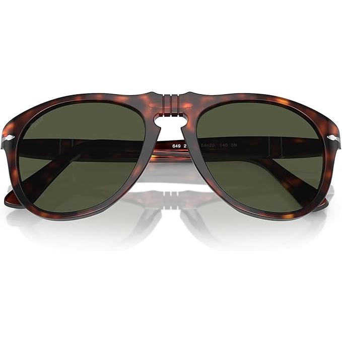 Persol ペルソール ティアドロップタイプ 649 Col.24/31 (フレーム:ハバナ-茶、レンズ:グリーン) サングラス スティーブ・マックイーン 正規輸入品 | persol | 03
