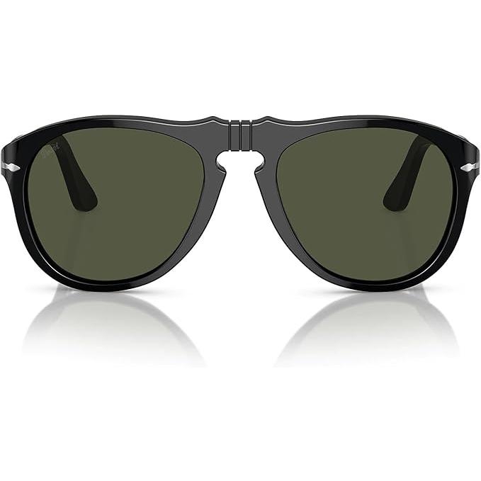 Persol ペルソール ティアドロップタイプ 649 Col.95/31 (フレーム:黒、レンズ:グリーン) サングラス スティーブ・マックイーン 正規輸入品 | persol | 01