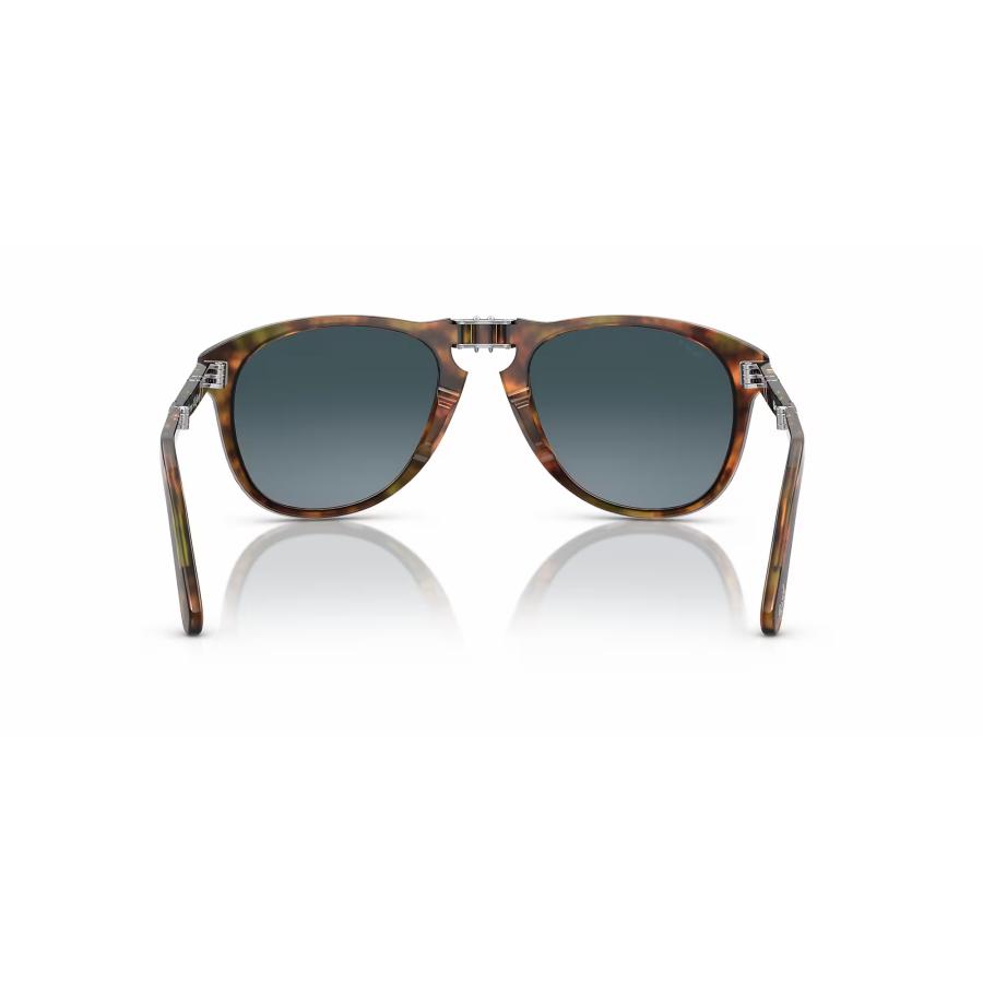 Persol ペルソール 714SM スティーブ・マックイーン 復刻 Col.0108S3 ブラウン ポラライズド偏光レンズ 折りたたみ式 ティアドロップ サングラス 正規輸入品｜e-second｜06