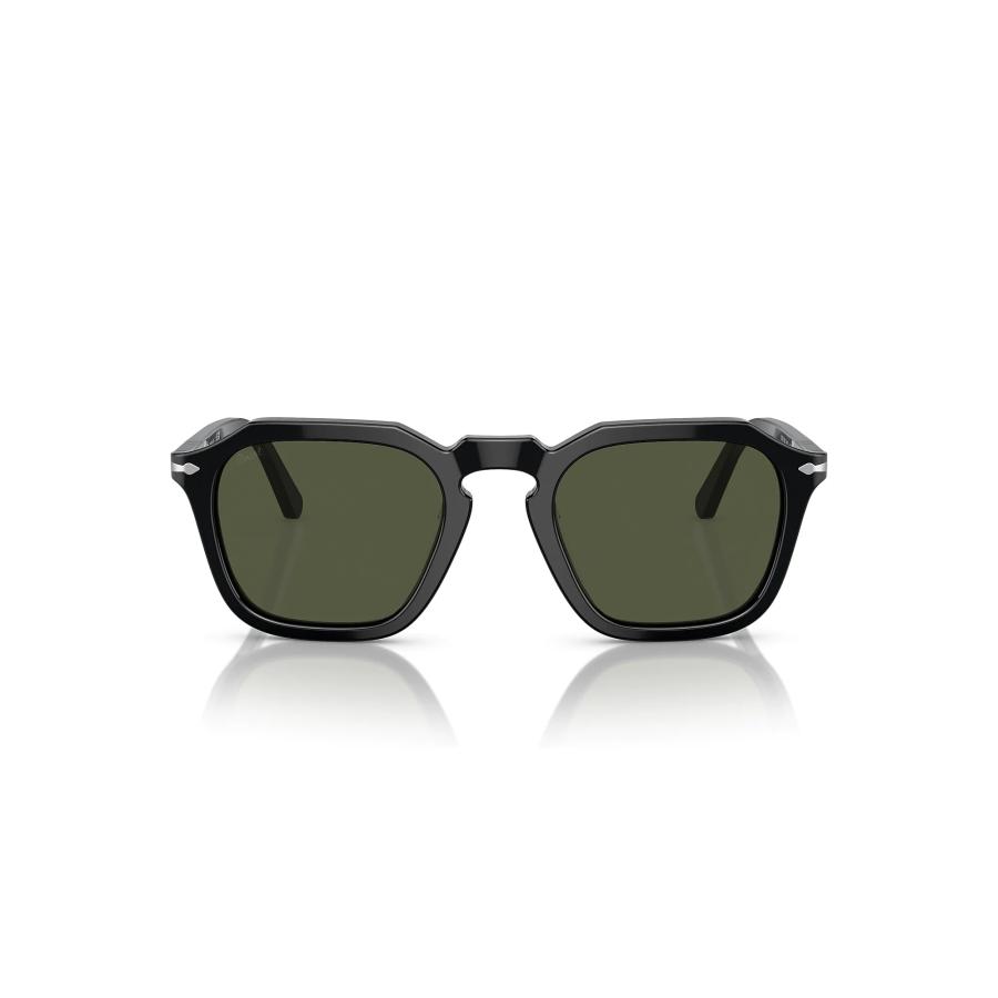 Persol ペルソール 3292S Col.BLACK 95/31 スクエアタイプサングラス ガラスレンズ イタリア 正規輸入品 | persol | 01