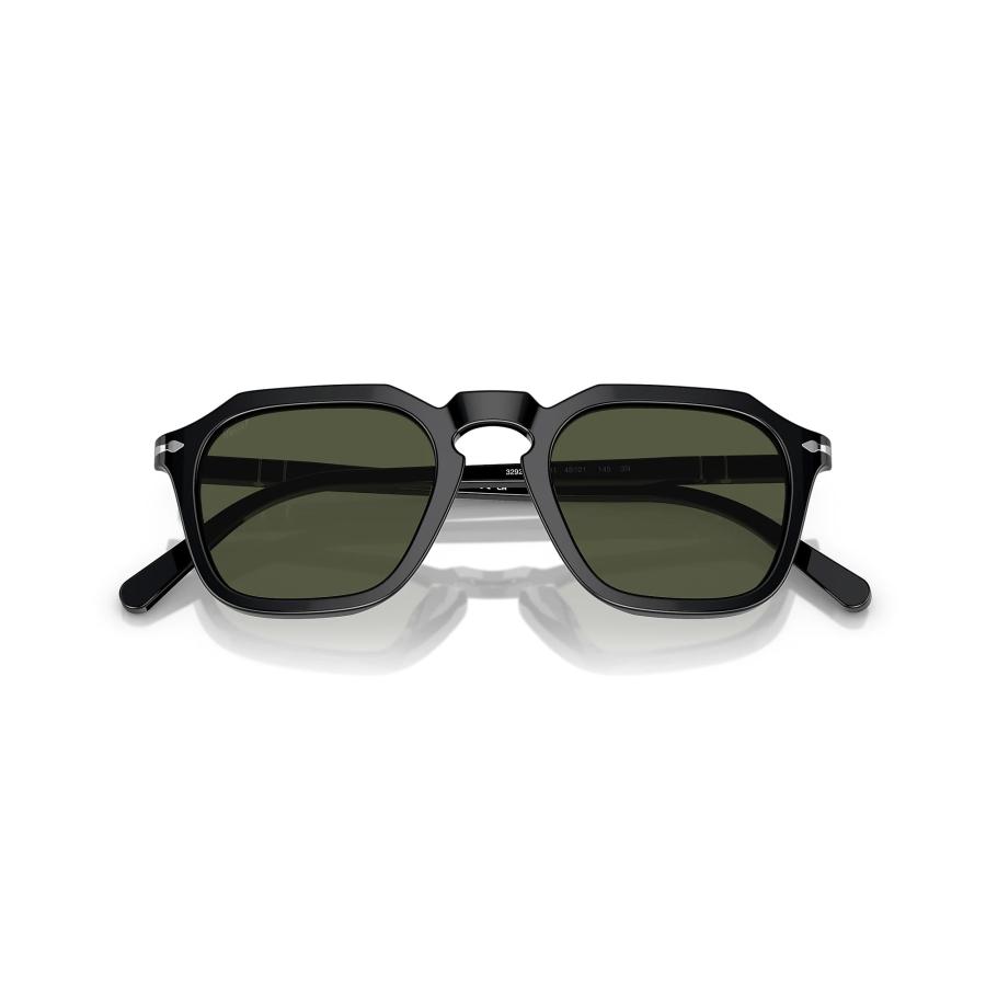 Persol ペルソール 3292S Col.BLACK 95/31 スクエアタイプサングラス ガラスレンズ イタリア 正規輸入品 | persol | 05