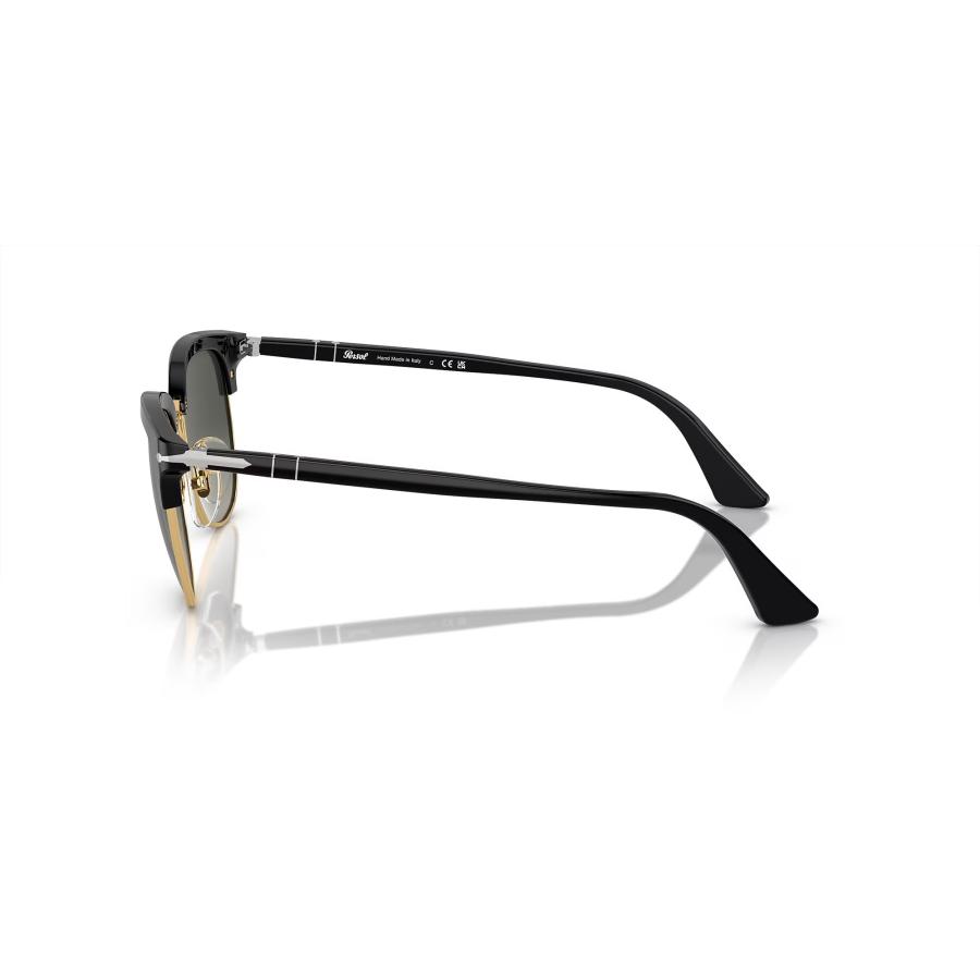 Persol ペルソール 3105S Col.112871 フレーム:黒 レンズ:グレー サーモントブロータイプ サングラス 正規輸入品の画像