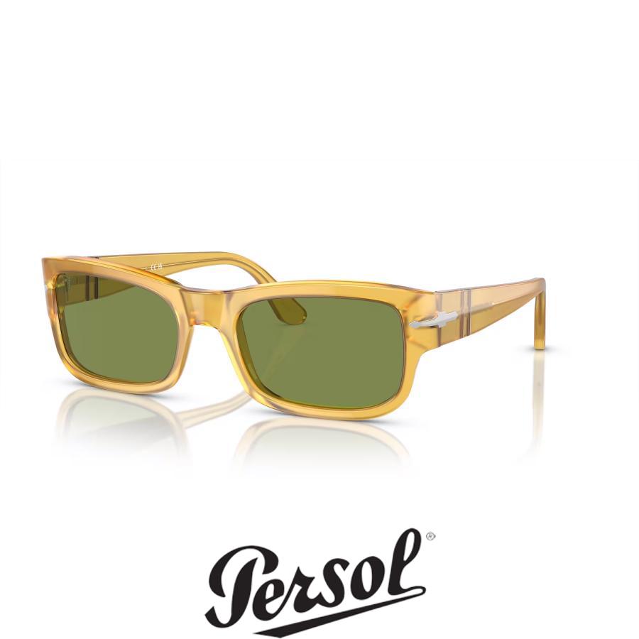 Persol ペルソール 3326S Col.204/4E (フレーム:Miele レンズ:Green) スクエアタイプ サングラス 正規輸入品 | persol