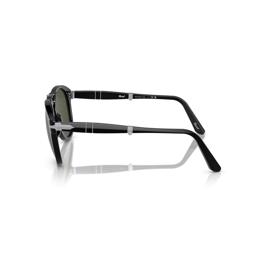 persol（ペルソール） 714 Col.95/31 ブラック 黒 折りたたみ式 54