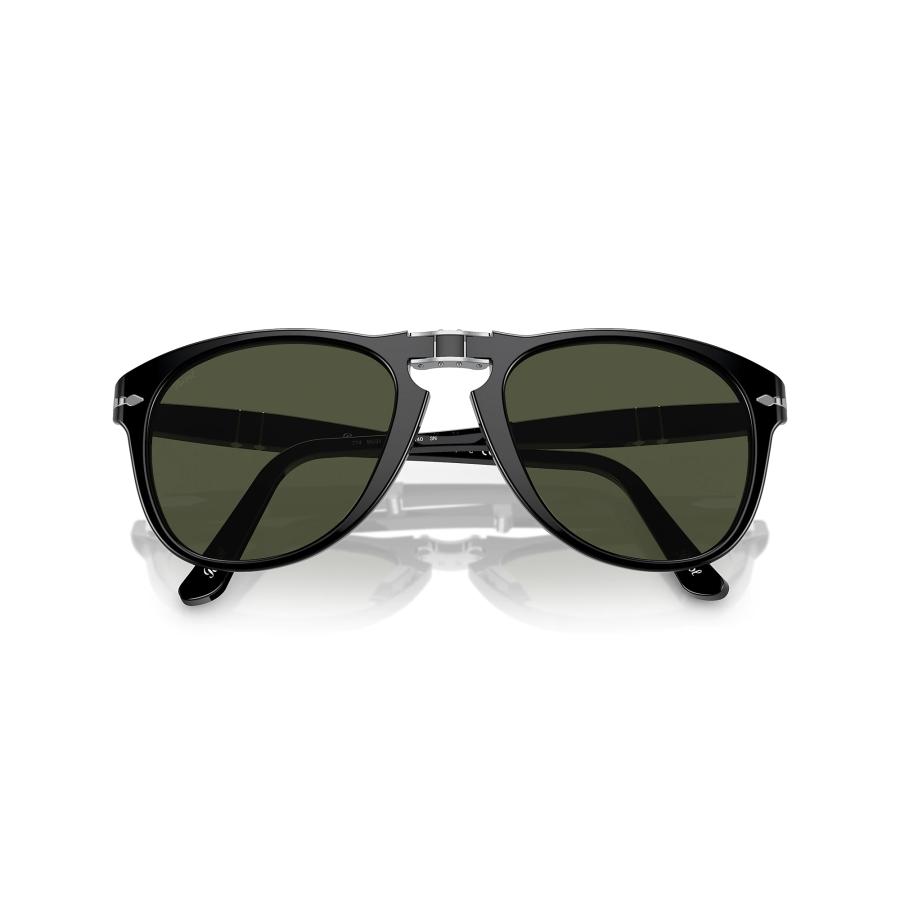 Persol ペルソール 714 Col.95/31 ブラック 黒 折りたたみ式 54サイズ ティアドロップ サングラス 正規輸入品 | persol | 05