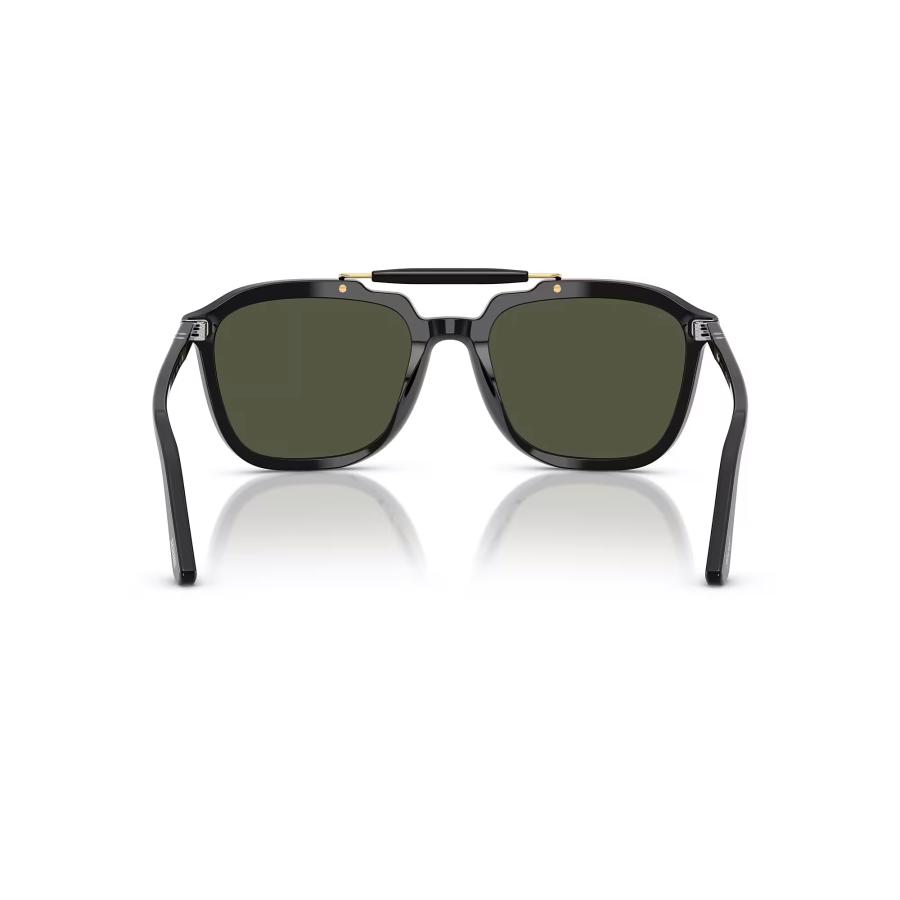 Persol ペルソール 0203S Col.95/31(Black/Green) Netflix「SENNA」コラボレーションモデル ガラスレンズ ウェリントン サングラス 正規輸入品 | persol | 04