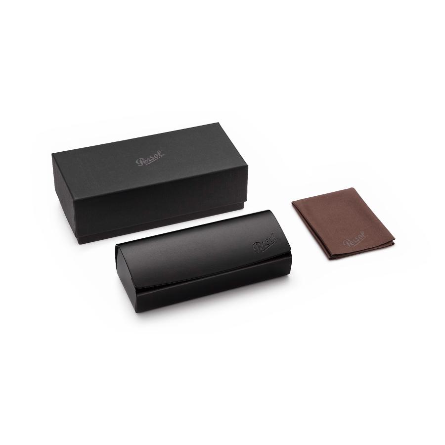 Persol ペルソール 3160V Col.95 Black 黒 ツーブリッジ ティアドロップタイプ メガネ 正規輸入品 | persol | 04