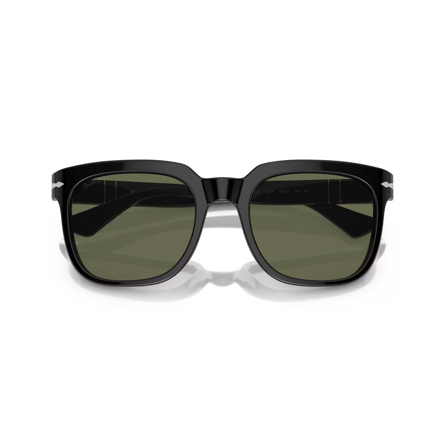 Persol ペルソール 3323S Col.95/58 Black/Green Polar 黒(レンズ：グリーン偏光レンズ) ウェリントンタイプ サングラス 正規輸入品 | persol | 05