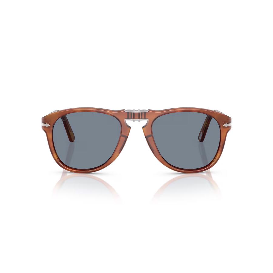 Persol ペルソール 714SM Steve McQueen スティーブ・マックイーン 限定BOX Col.S96/56 茶(レンズ：ライトブルーガラス) ティアドロップ サングラス 正規輸入品 | persol | 03