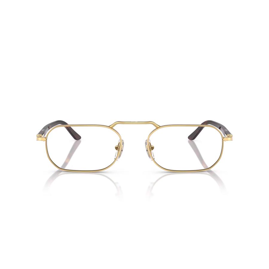 Persol ペルソール 1020V Col.515 Gold ゴールド メタルフレーム ハイブリッジ オーバルタイプ メガネ 正規輸入品 | persol | 01