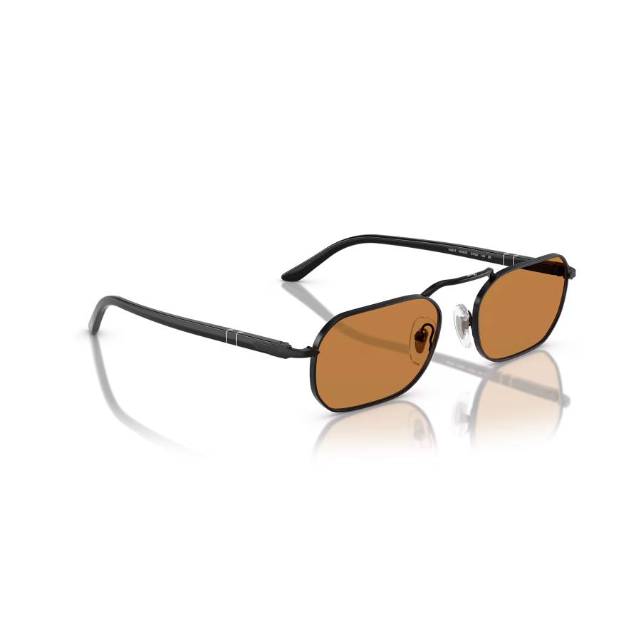 Persol ペルソール 1020S Col.107853 Demigloss Black(レンズ：Yellow Brown Crystal) メタルフレーム ハイブリッジ オーバルタイプ サングラス 正規輸入品 | persol | 02