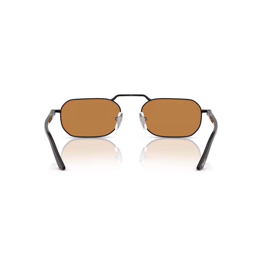 Persol ペルソール 1020S Col.107853 Demigloss Black(レンズ：Yellow Brown Crystal) メタルフレーム ハイブリッジ オーバルタイプ サングラス 正規輸入品 | persol | 04