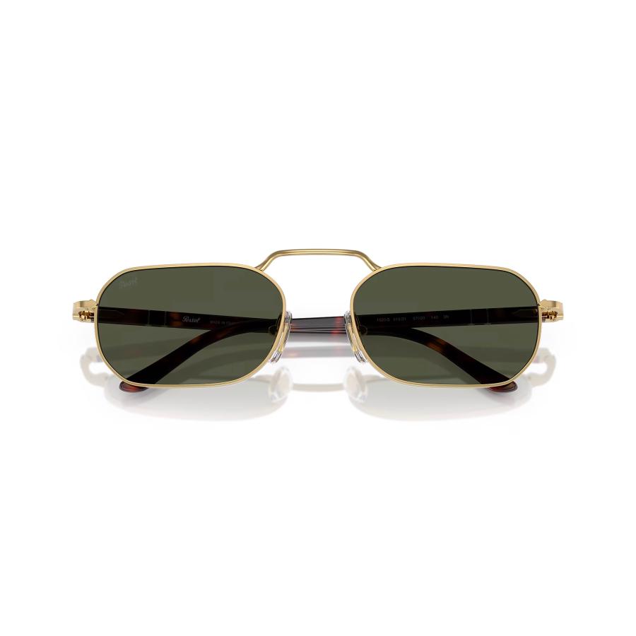 Persol ペルソール 1020S Col.515/31 Gold(レンズ：Green Crystal) メタルフレーム ハイブリッジ オーバルタイプ サングラス 正規輸入品 | persol | 05