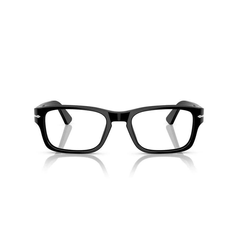 Persol ペルソール 3364V Col.95 Black 黒 セルフレーム ウェリントンタイプ イタリア製 メガネ 正規輸入品 | persol | 01