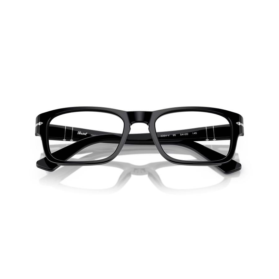 Persol ペルソール 3364V Col.95 Black 黒 セルフレーム ウェリントンタイプ イタリア製 メガネ 正規輸入品 | persol | 05