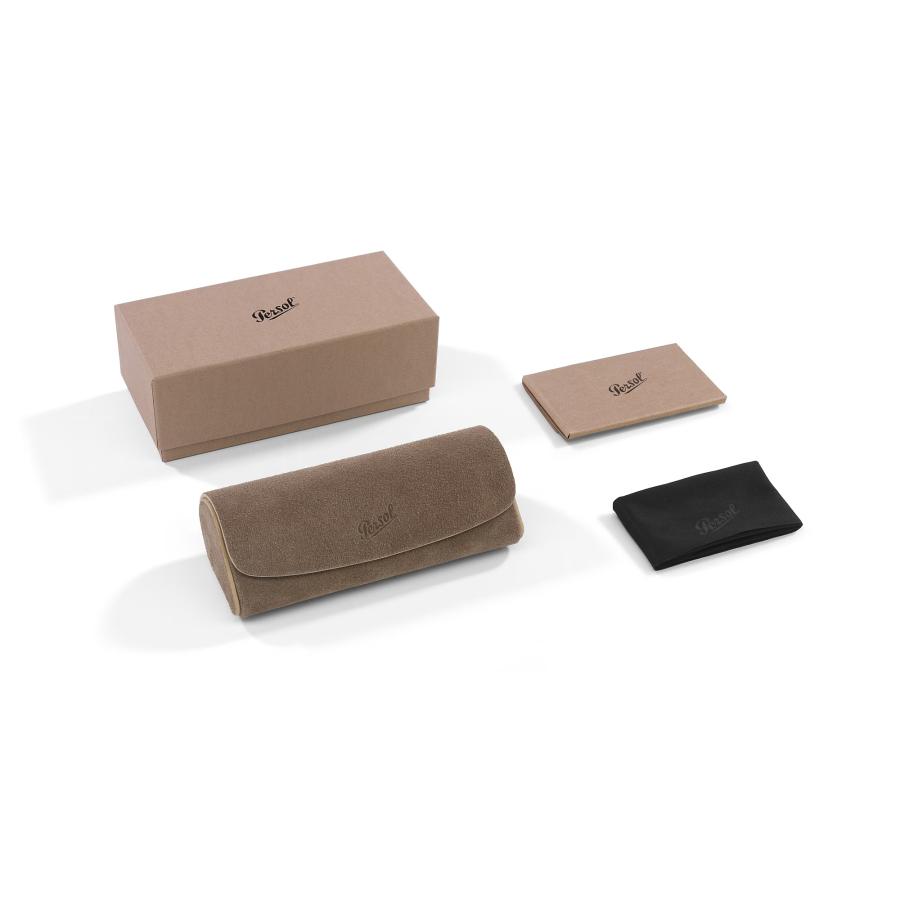 Persol ペルソール 0054S Col.95/31 Black(フレーム)/Green (レンズ) セルフレーム ウェリントンタイプ イタリア製 サングラス 正規輸入品 | persol | 06