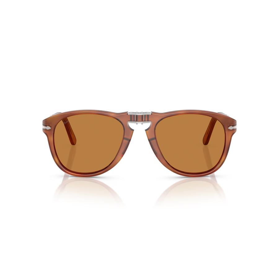 Persol ペルソール 714SM スティーブ・マックイーン 復刻 Col.96/73 Terra Di Siena/Light Brown 折りたたみ式 ティアドロップ サングラス 正規輸入品 | persol | 02