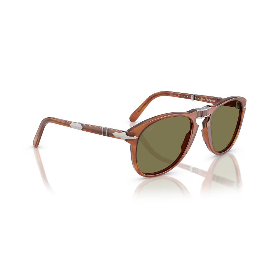 Persol ペルソール 714SM スティーブ・マックイーン 復刻 Col.96/P1 Terra Di Siena /Polar Green 偏光 折りたたみ式 ティアドロップ サングラス 正規輸入品 | persol | 03