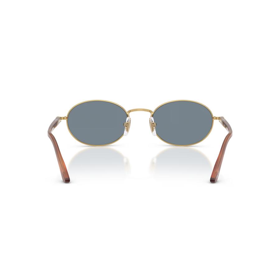 Persol ペルソール 1018S Col.113256 Gold/Light Blue オーバルタイプメタルフレーム サングラス イタリア 正規輸入品 | persol | 04