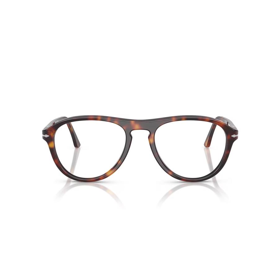 Persol ペルソール 3371V Col.24 Havana 茶 ティアドロップタイプ セルフレーム メガネ イタリア 正規輸入品 | persol | 01