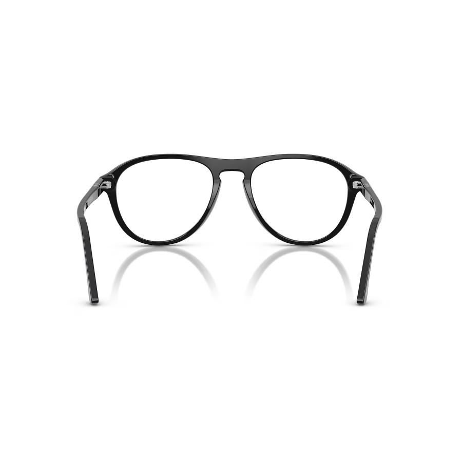 Persol ペルソール 3371V Col.95 Black 黒 ティアドロップタイプ セルフレーム メガネ イタリア 正規輸入品 | persol | 04