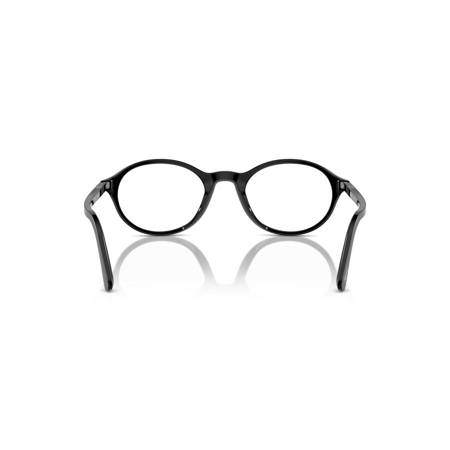 Persol ペルソール 3351V Col.95 Black 黒 オーバルタイプ セルフレーム メガネ イタリア 正規輸入品 | persol | 04