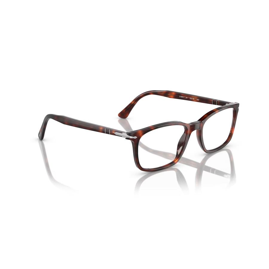 Persol ペルソール 3189V Col.24 Havana 茶 スクエアタイプ セルフレーム メガネ イタリア 正規輸入品 | persol | 02