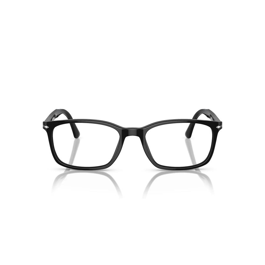 Persol ペルソール 3189V Col.95 Black 黒 スクエアタイプ セルフレーム メガネ イタリア 正規輸入品 | persol | 01